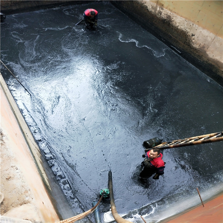 蓬莱废水池清理